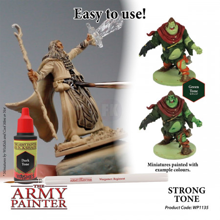 The Army Painter - Warpaints: Strong Tone Ink